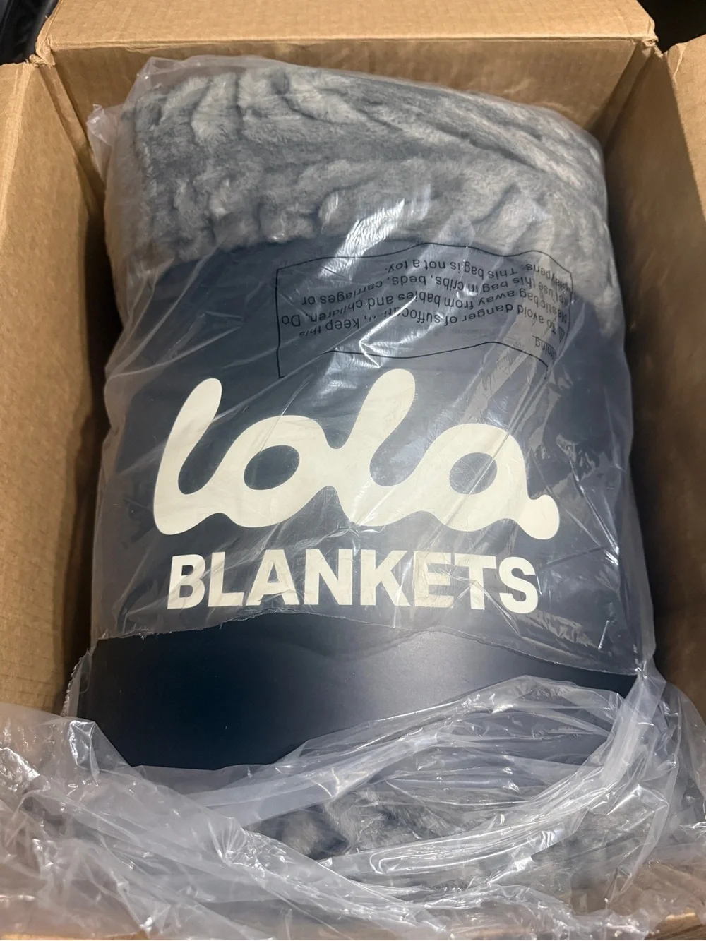 Lola Blanket- The Lola XL- Timberwolf Tip Dye